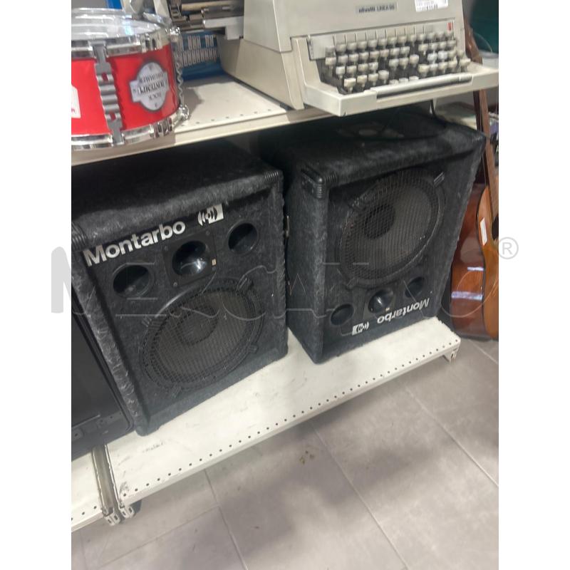 CASSE ACUSTICHE COPPIA MONTARBO 201 SA 100W | Mercatino dell'Usato San giovanni teatino 1