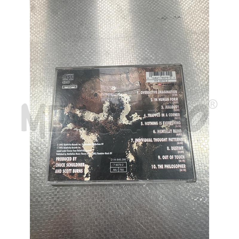 CD DEATH INDIVIDUAL THOUGHT PATTERNS | Mercatino dell'Usato San giovanni teatino 2
