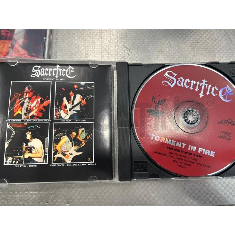 CD SACRIFICE TORMENT IN FIRE | Mercatino dell'Usato San giovanni teatino 3