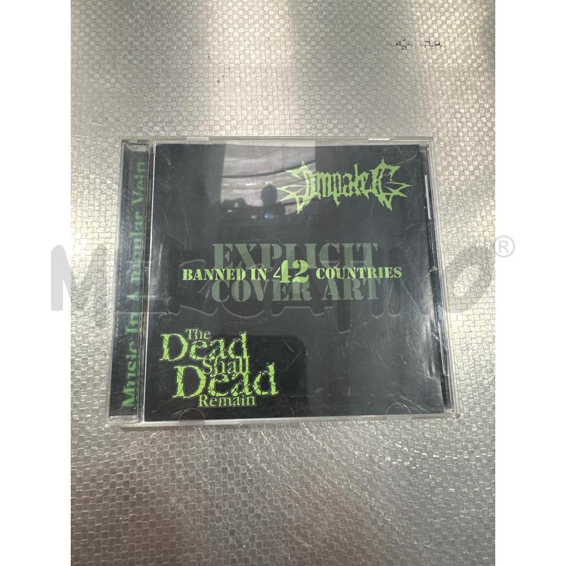CD THE DEAD SHALL DEAD REMAIN | Mercatino dell'Usato San giovanni teatino 1