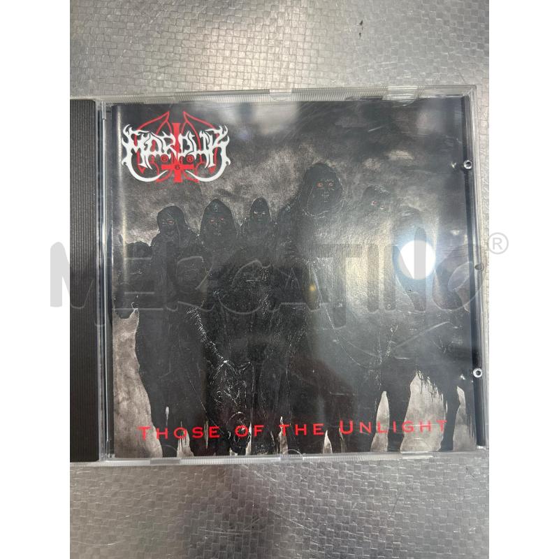 CD THOSE OF THE UNLIGHT  | Mercatino dell'Usato San giovanni teatino 1