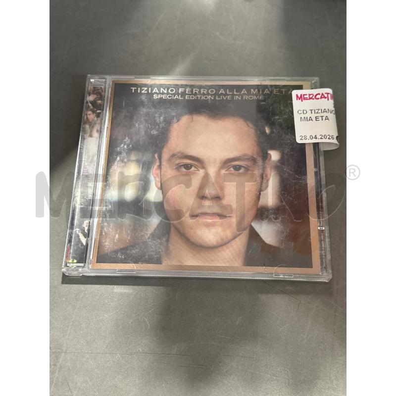 CD TIZIANO FERRO ALLA MIA ETA | Mercatino dell'Usato San giovanni teatino 1