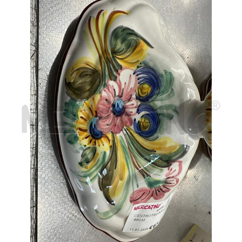 CENTROTAVOLA CASTELLI 40CM | Mercatino dell'Usato San giovanni teatino 3
