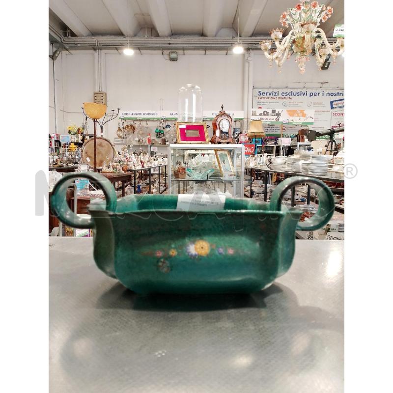 CENTROTAVOLA VERDE CERAMIOCA 2 MANICI | Mercatino dell'Usato San giovanni teatino 1