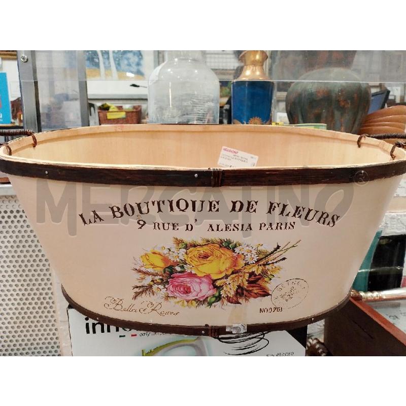 CESTINO LA BOUTIQUE DE FLEURS | Mercatino dell'Usato San giovanni teatino 1