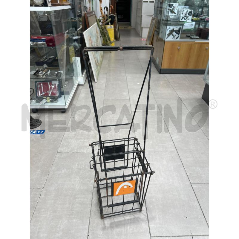 CESTINO PER PALLINE DA TENNIS NERO HEAD | Mercatino dell'Usato San giovanni teatino 1