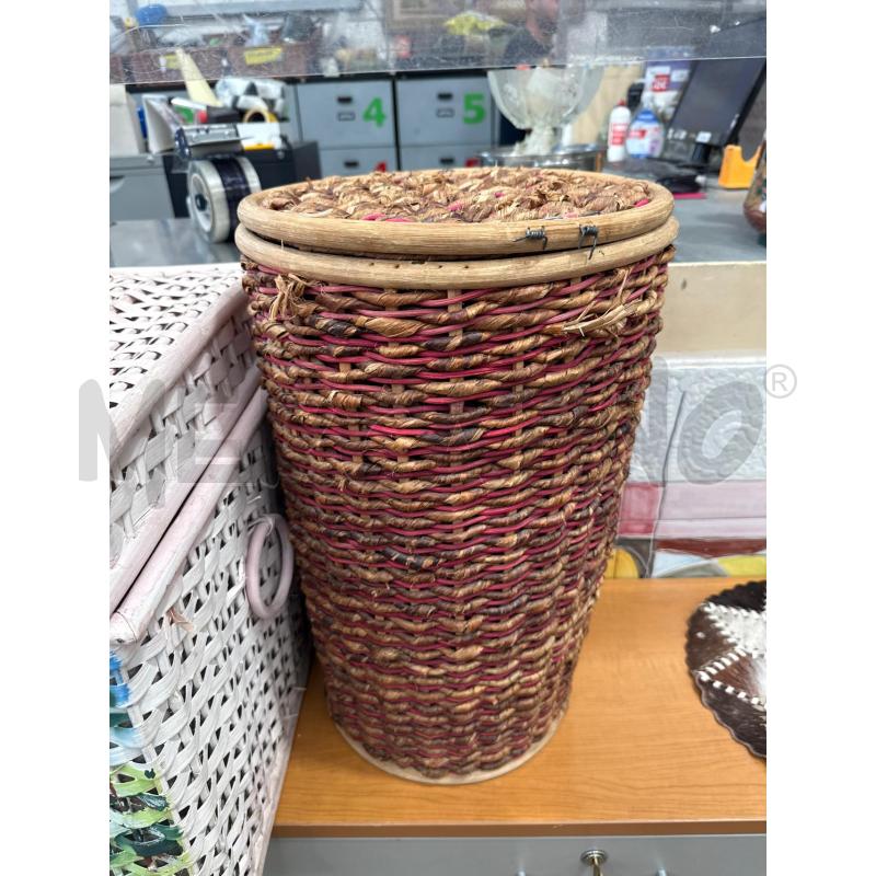 CESTO LEGNO CON COPERCHIO | Mercatino dell'Usato San giovanni teatino 1