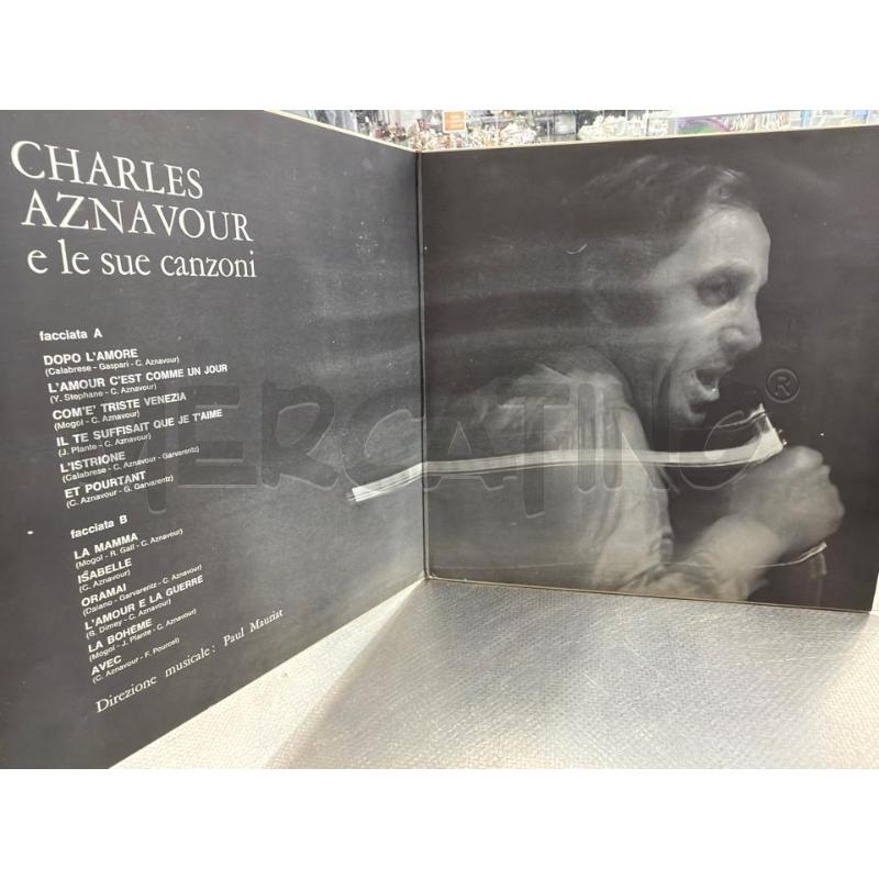 CHARLES AZNAVOUR E LE SUE CANZONI 33 GIRI | Mercatino dell'Usato San giovanni teatino 2
