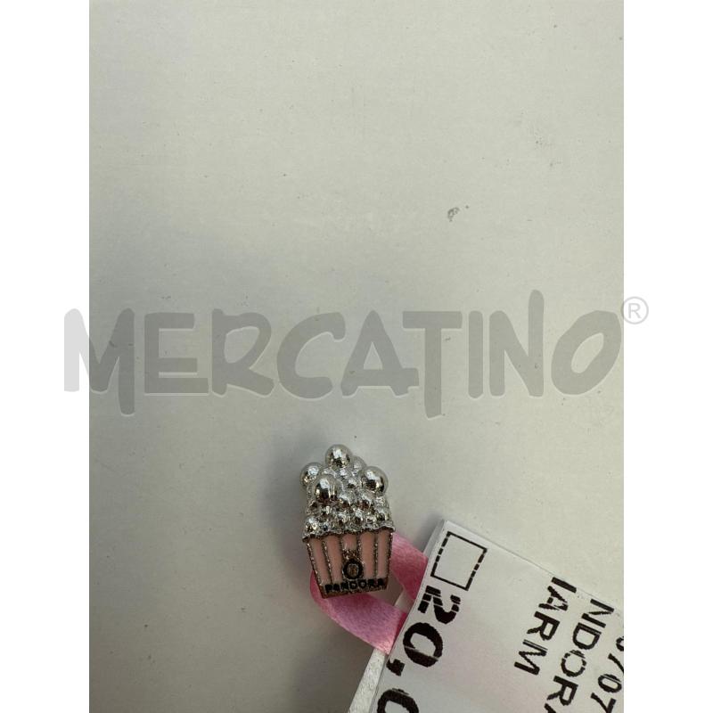 CHARM PANDORA PINK POP CORN CHARM | Mercatino dell'Usato San giovanni teatino 1