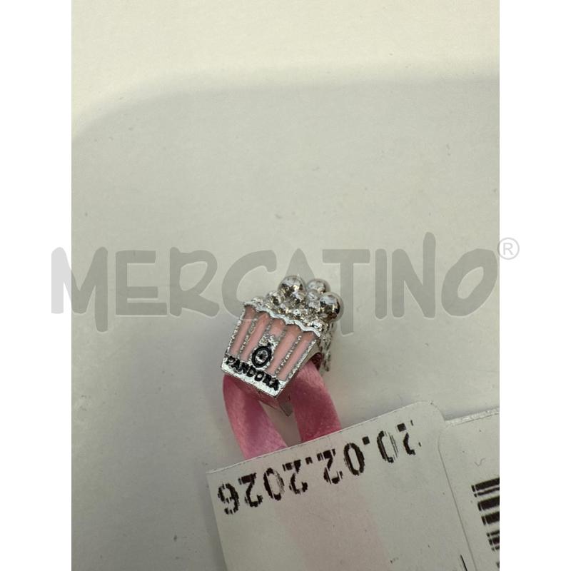 CHARM PANDORA PINK POP CORN CHARM | Mercatino dell'Usato San giovanni teatino 2