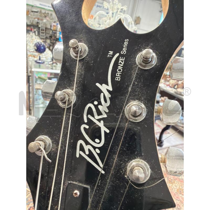 CHITARRA B.C. RICH WARLOCK BRONZE SERIES ELECTRIC GUITAR BLACK | Mercatino dell'Usato San giovanni teatino 2