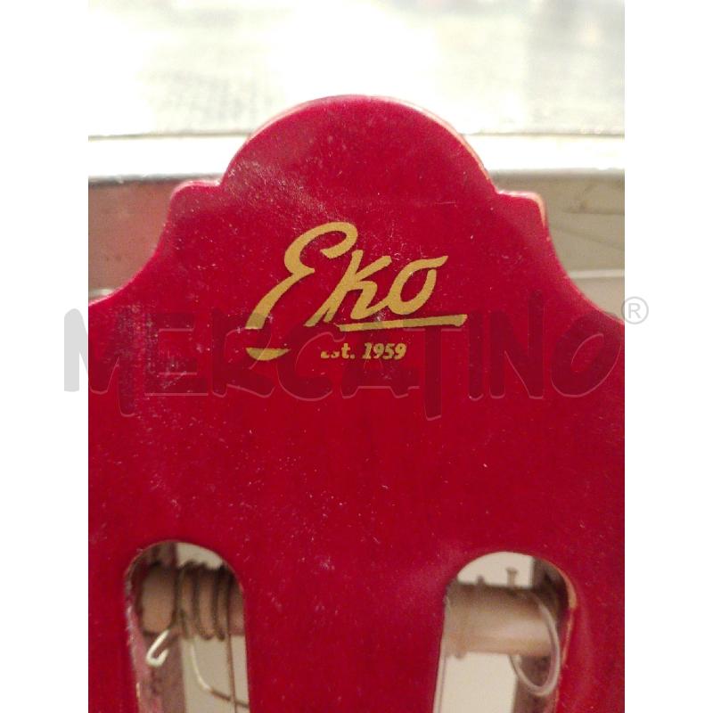 CHITARRA EKO ROSSA | Mercatino dell'Usato San giovanni teatino 3
