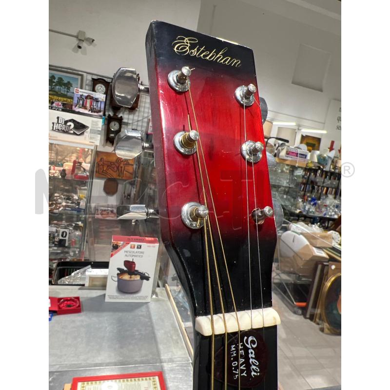 CHITARRA ESTEBHAN CL20 ACUSTICA ROSSA   | Mercatino dell'Usato San giovanni teatino 4