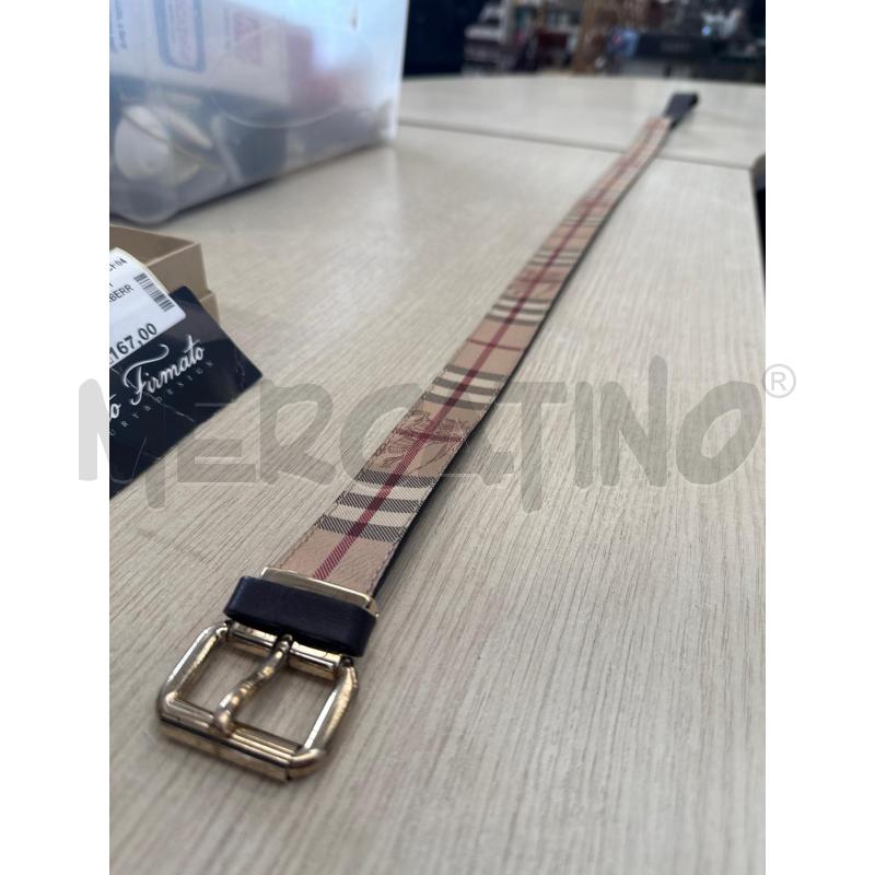 CINTURA DONNA BURBERRY  | Mercatino dell'Usato San giovanni teatino 2