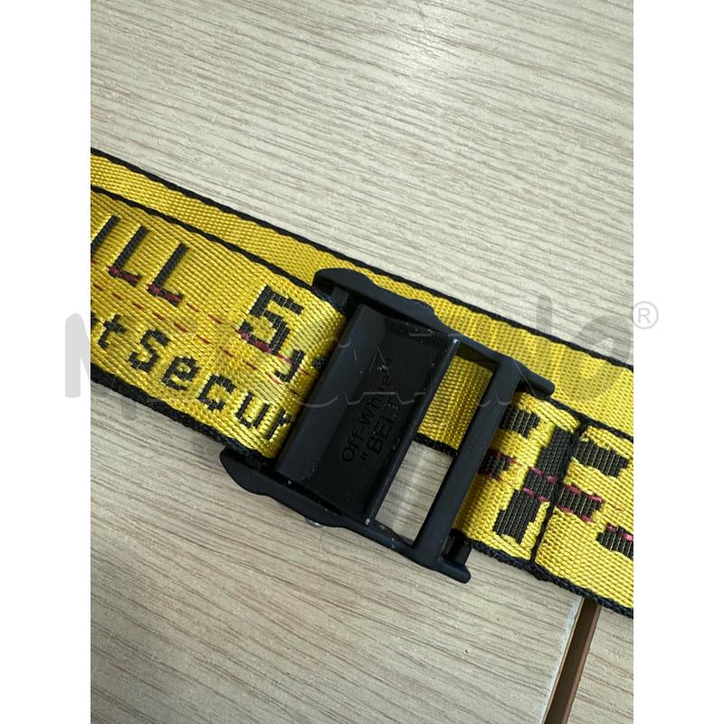 CINTURA DONNA OFF-WHITE GIALLA  | Mercatino dell'Usato San giovanni teatino 2