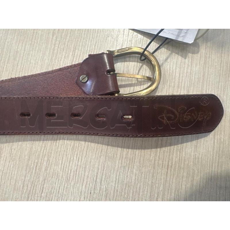 CINTURA UOMO DISNEY MARRONE PELLE MARRONE  | Mercatino dell'Usato San giovanni teatino 2
