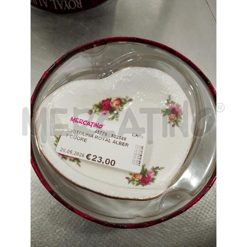 CIOTOLINA ROYAL ALBERT CUORE | Mercatino dell'Usato San giovanni teatino 1
