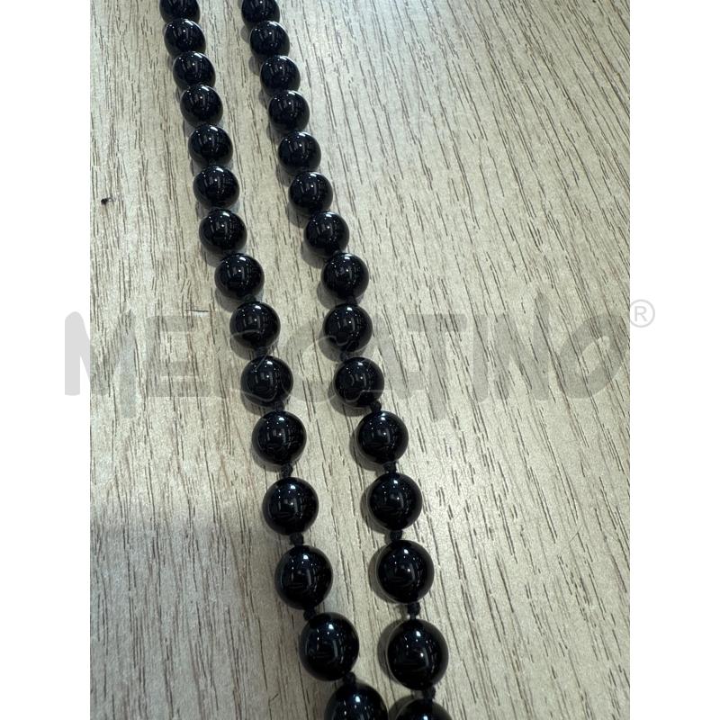 COLLANA AGATA NERA | Mercatino dell'Usato San giovanni teatino 2