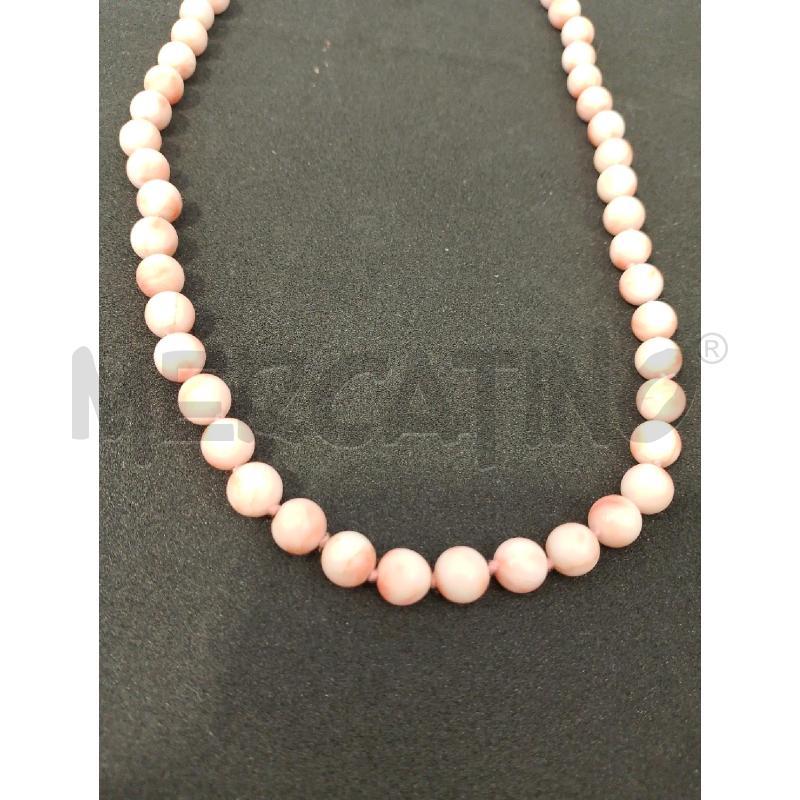 COLLANA CORALLO CHIUSURA DORATA | Mercatino dell'Usato San giovanni teatino 2
