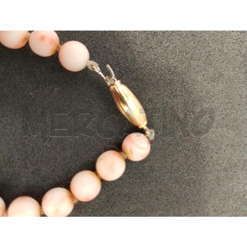 COLLANA CORALLO CHIUSURA DORATA | Mercatino dell'Usato San giovanni teatino 3