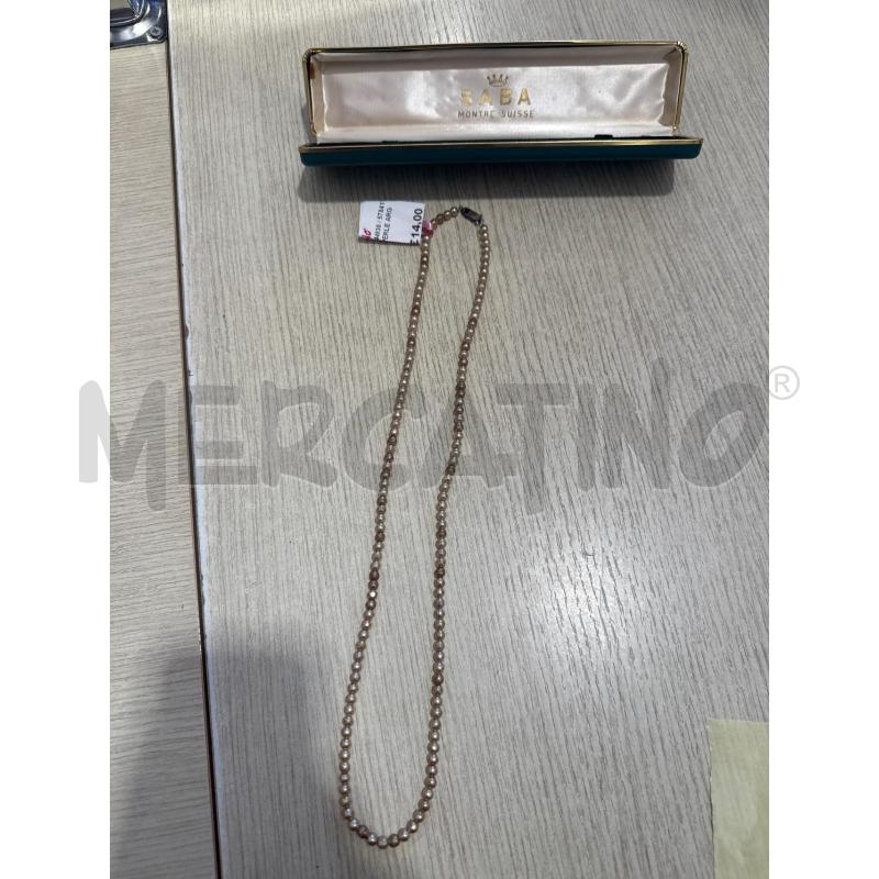 COLLANA PERLE ARG  | Mercatino dell'Usato San giovanni teatino 1