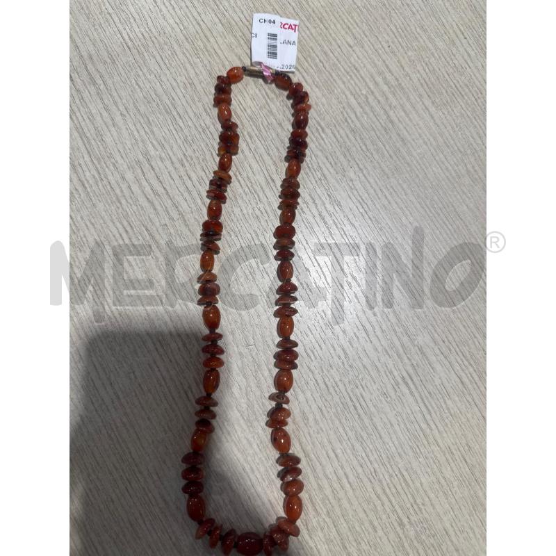COLLANA PIETRE ARANCIONI | Mercatino dell'Usato San giovanni teatino 2