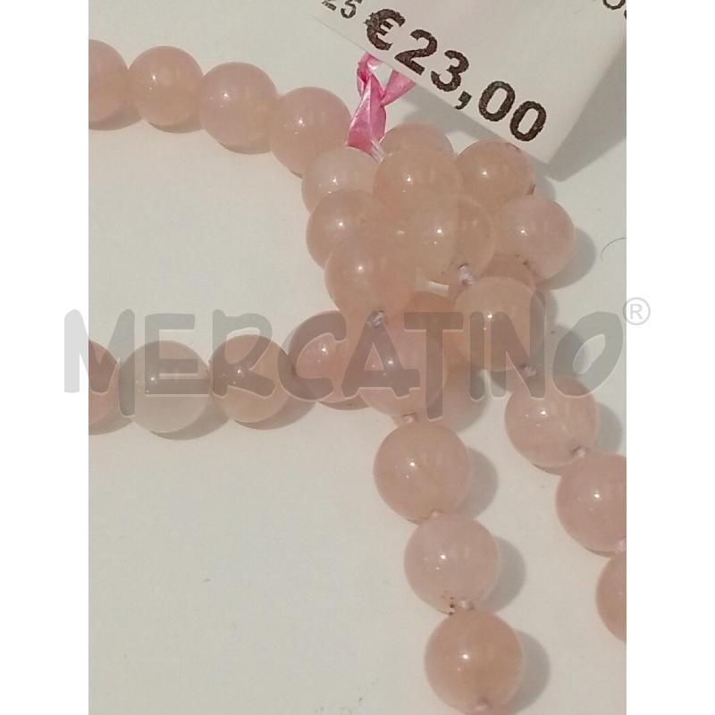 COLLANA QUARZO ROSA | Mercatino dell'Usato San giovanni teatino 2