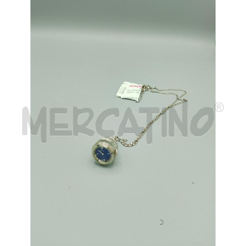 COLLANINA CON OROLOGIO SEIKO BLU | Mercatino dell'Usato San giovanni teatino 1