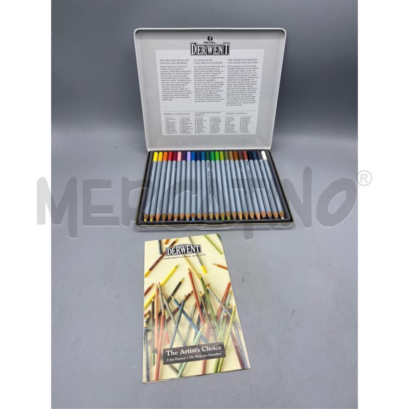 COLORI PASTELLO WATERCOLOUR DERWENT | Mercatino dell'Usato San giovanni teatino 1