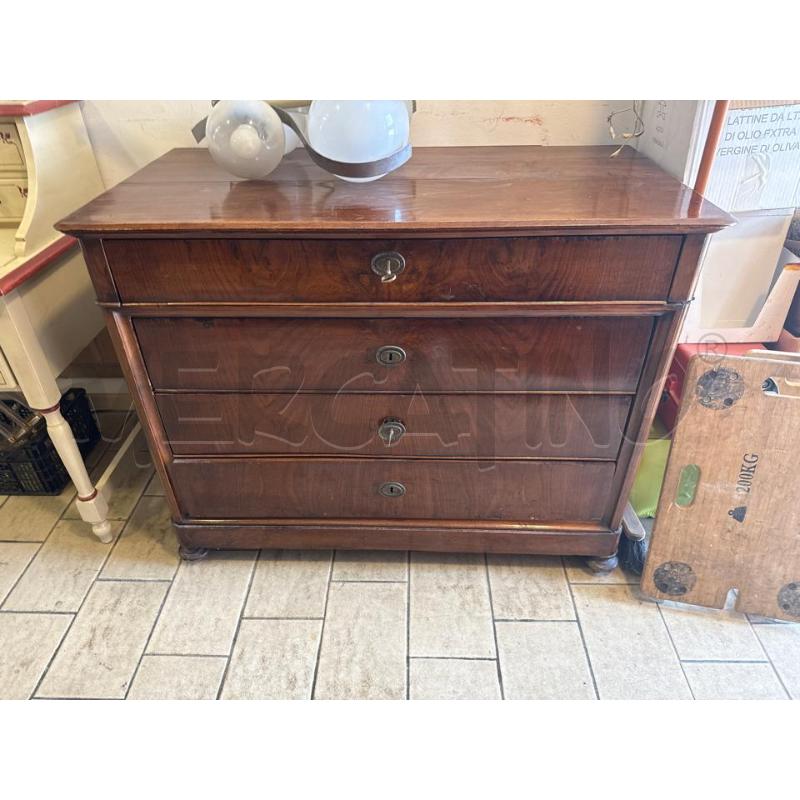 COMO' 4 CASSETTI LEGNO  | Mercatino dell'Usato San giovanni teatino 1
