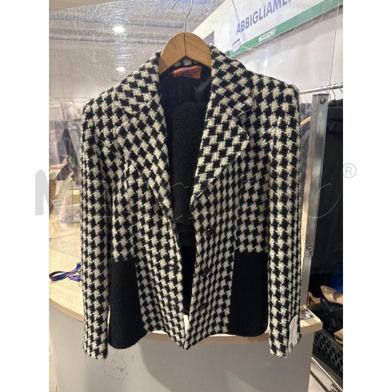COMPLETO DONNA ABBAGLI DI MODA NERO BIANCO QUADRETTI | Mercatino dell'Usato San giovanni teatino 1