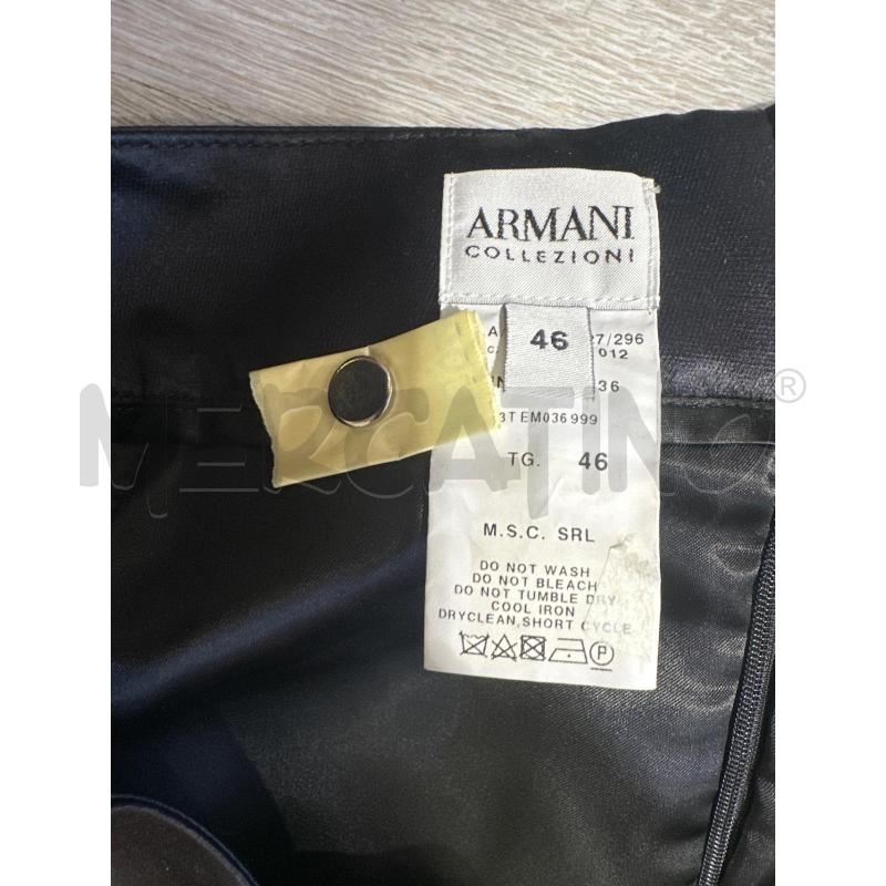 COMPLETO DONNA ARMANI COLLEZIONI NERO  | Mercatino dell'Usato San giovanni teatino 5