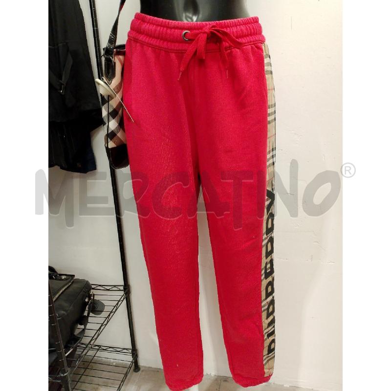 COMPLETO DONNA BURBERRY PANTALONE ROSSO | Mercatino dell'Usato San giovanni teatino 2