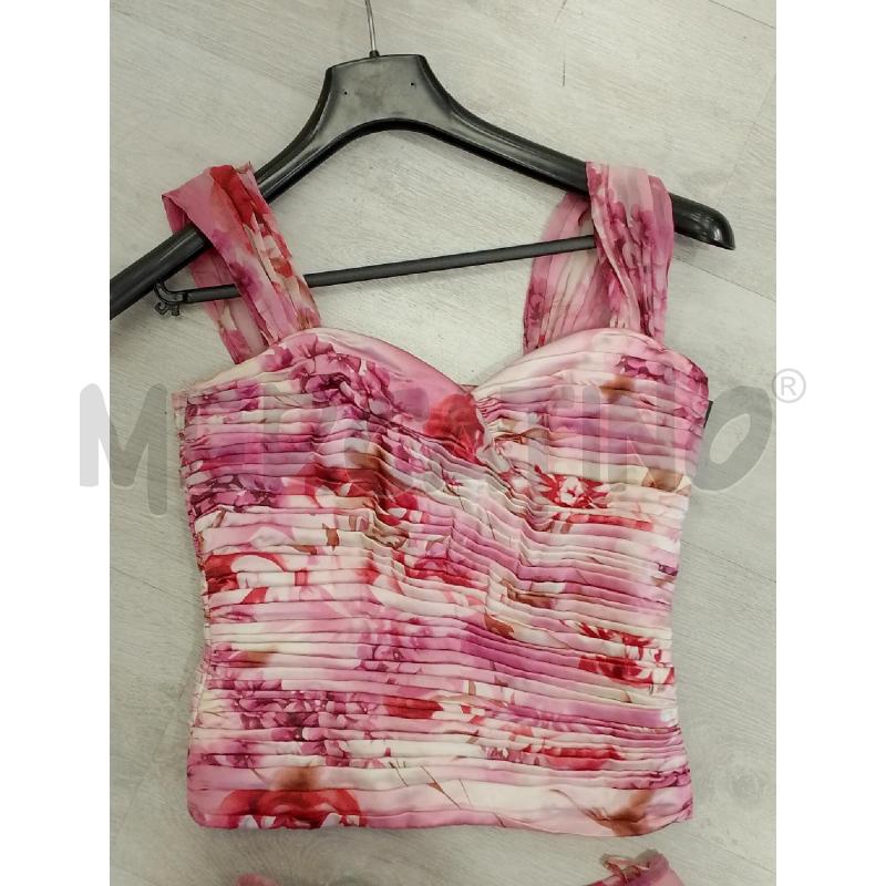 COMPLETO DONNA LUISA SPAGNOLI ROSA FLOREALE | Mercatino dell'Usato San giovanni teatino 2