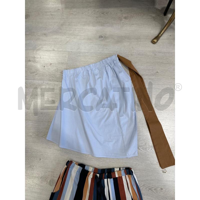 COMPLETO DONNA NEW COLLECTION MAGLIA CELESTE PANTALONE COLORATO | Mercatino dell'Usato San giovanni teatino 2