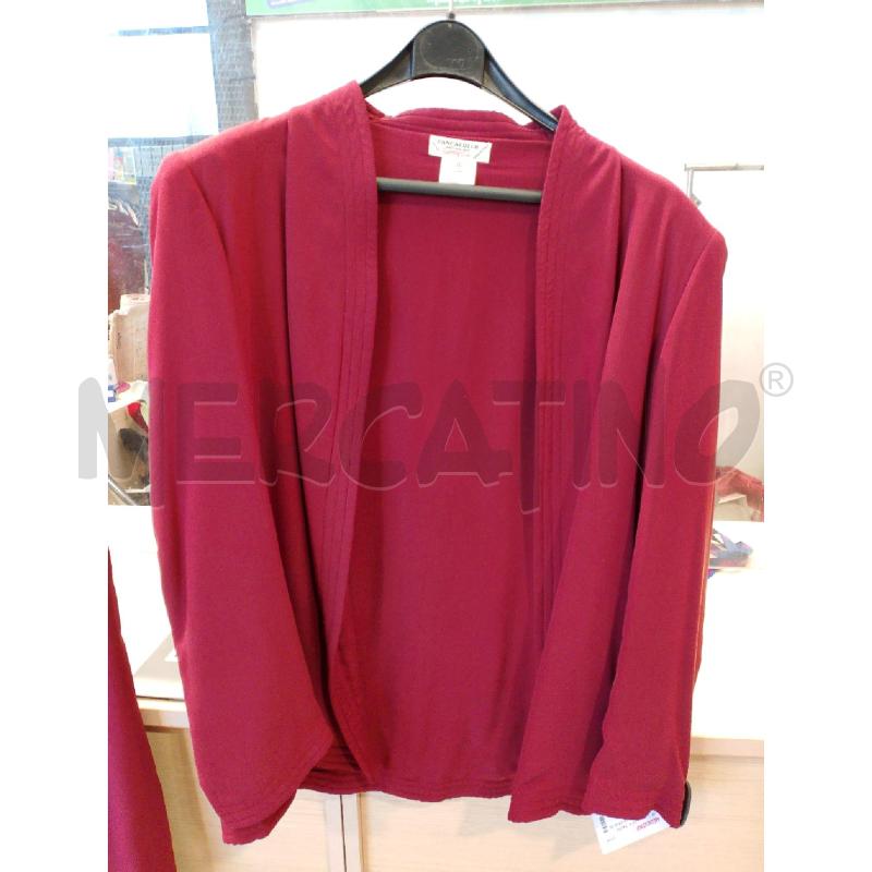 COMPLETO DONNA PANCALDI ROSSO SETA | Mercatino dell'Usato San giovanni teatino 1