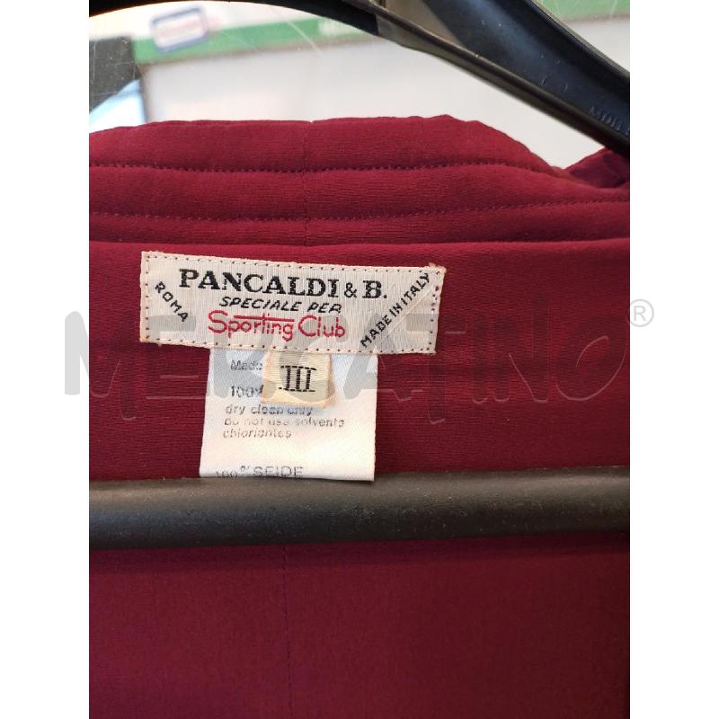 COMPLETO DONNA PANCALDI ROSSO SETA | Mercatino dell'Usato San giovanni teatino 2