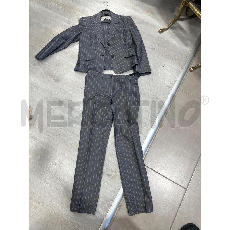 COMPLETO DONNA WEEKEND MAX MARA GRIGIO RIGHE  | Mercatino dell'Usato San giovanni teatino 1