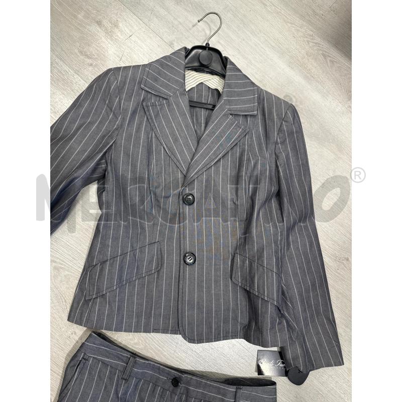 COMPLETO DONNA WEEKEND MAX MARA GRIGIO RIGHE  | Mercatino dell'Usato San giovanni teatino 4