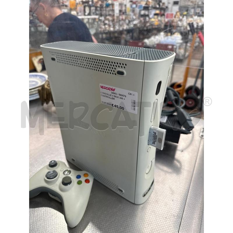 CONSOLLE X BOX 360 + CONTROLLER | Mercatino dell'Usato San giovanni teatino 3