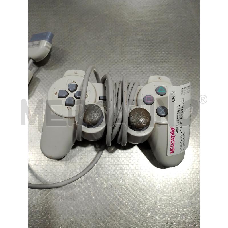 CONTROLLER PLAYSTATION BIANCO | Mercatino dell'Usato San giovanni teatino 1