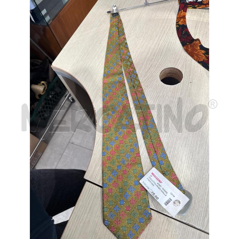 CRAVATTA FENDI GIALLA FANTASIA | Mercatino dell'Usato San giovanni teatino 1
