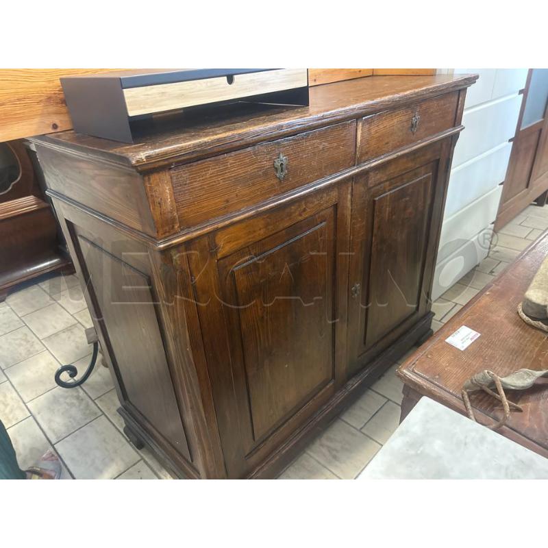 CREDENZA BASSA LEGNO 2 SPORTELLI | Mercatino dell'Usato San giovanni teatino 1