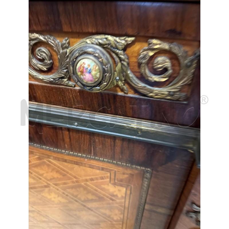 CREDENZA INTARSIATA LEGNO | Mercatino dell'Usato San giovanni teatino 3