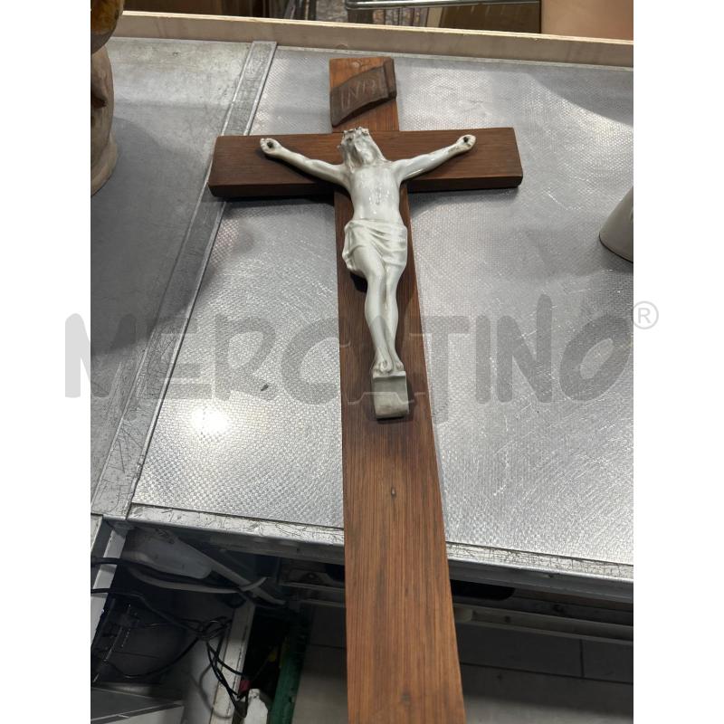 CROCIFISSO LEGNO GESU BIANCO | Mercatino dell'Usato San giovanni teatino 1