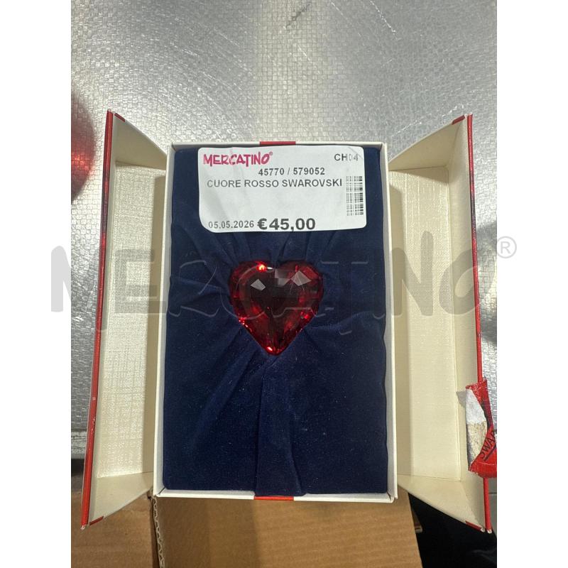 CUORE ROSSO SWAROVSKI | Mercatino dell'Usato San giovanni teatino 1