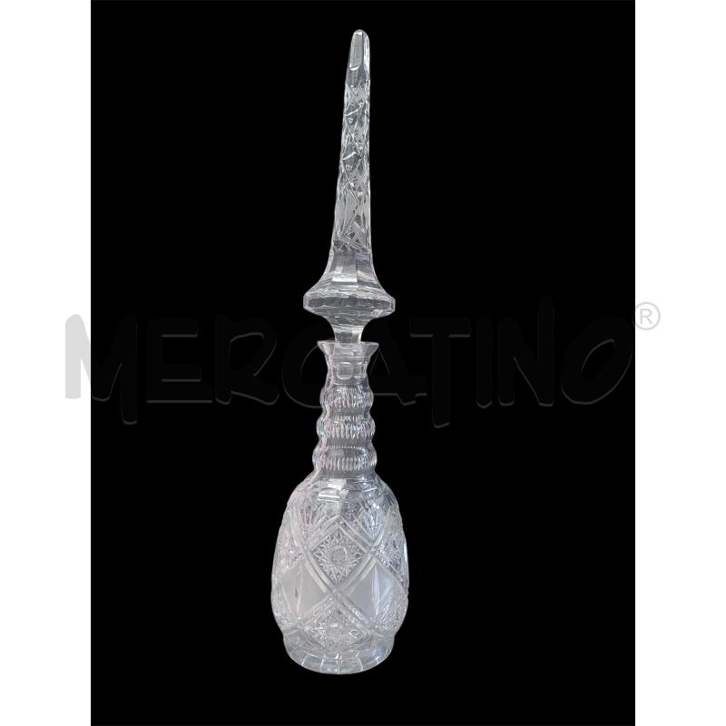 DECANTER CRISTALLO DI BOHEMIA MOTIVO PERSIA | Mercatino dell'Usato San giovanni teatino 1