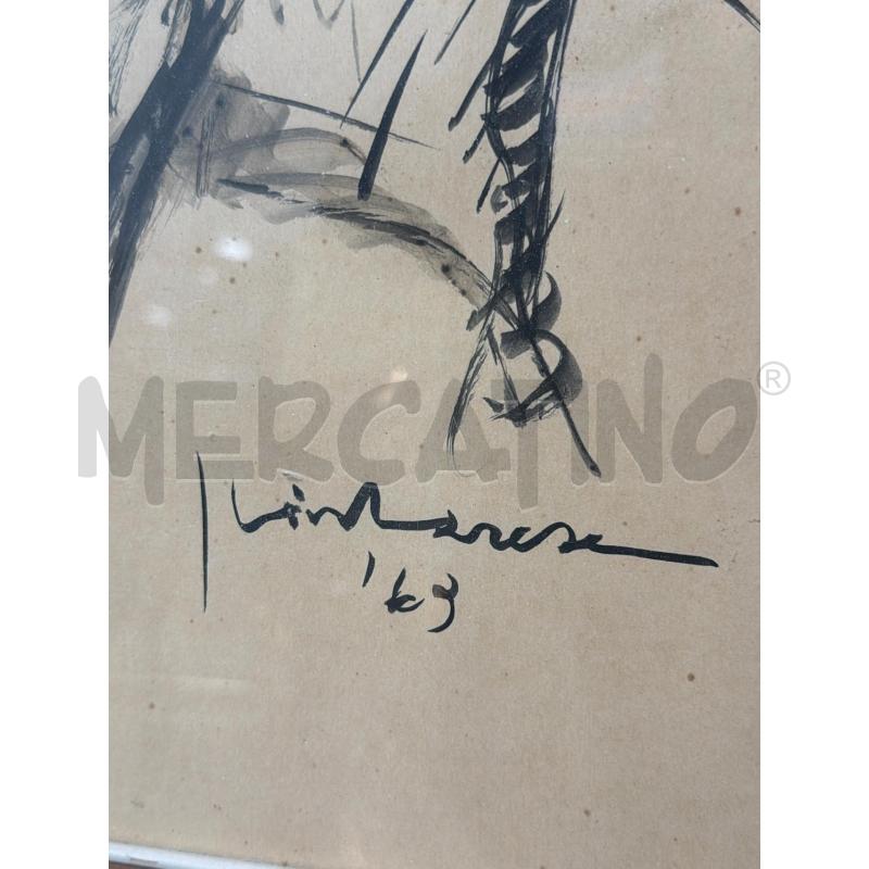 DISEGNO A FIRMA CIVITARESE '69 35X45CM SU CARTE | Mercatino dell'Usato San giovanni teatino 2
