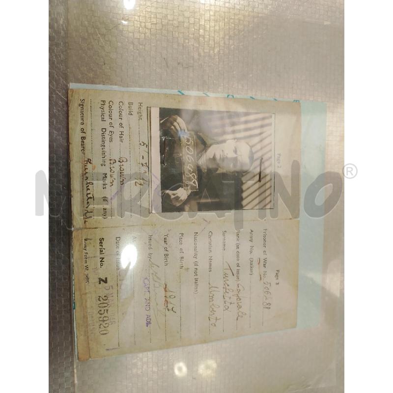 DOCUMENTO PRIGIONIERO  | Mercatino dell'Usato San giovanni teatino 1