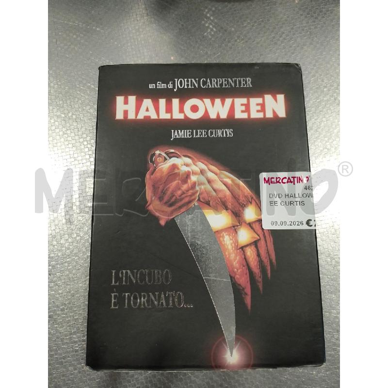 DVD HALLOWEEN JAMIE LEE CURTIS | Mercatino dell'Usato San giovanni teatino 1
